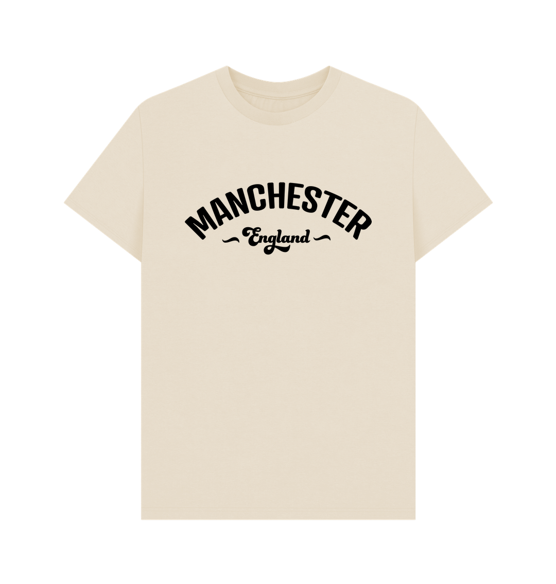 Oat Mens Manchester England Mono Logo T-Shirt