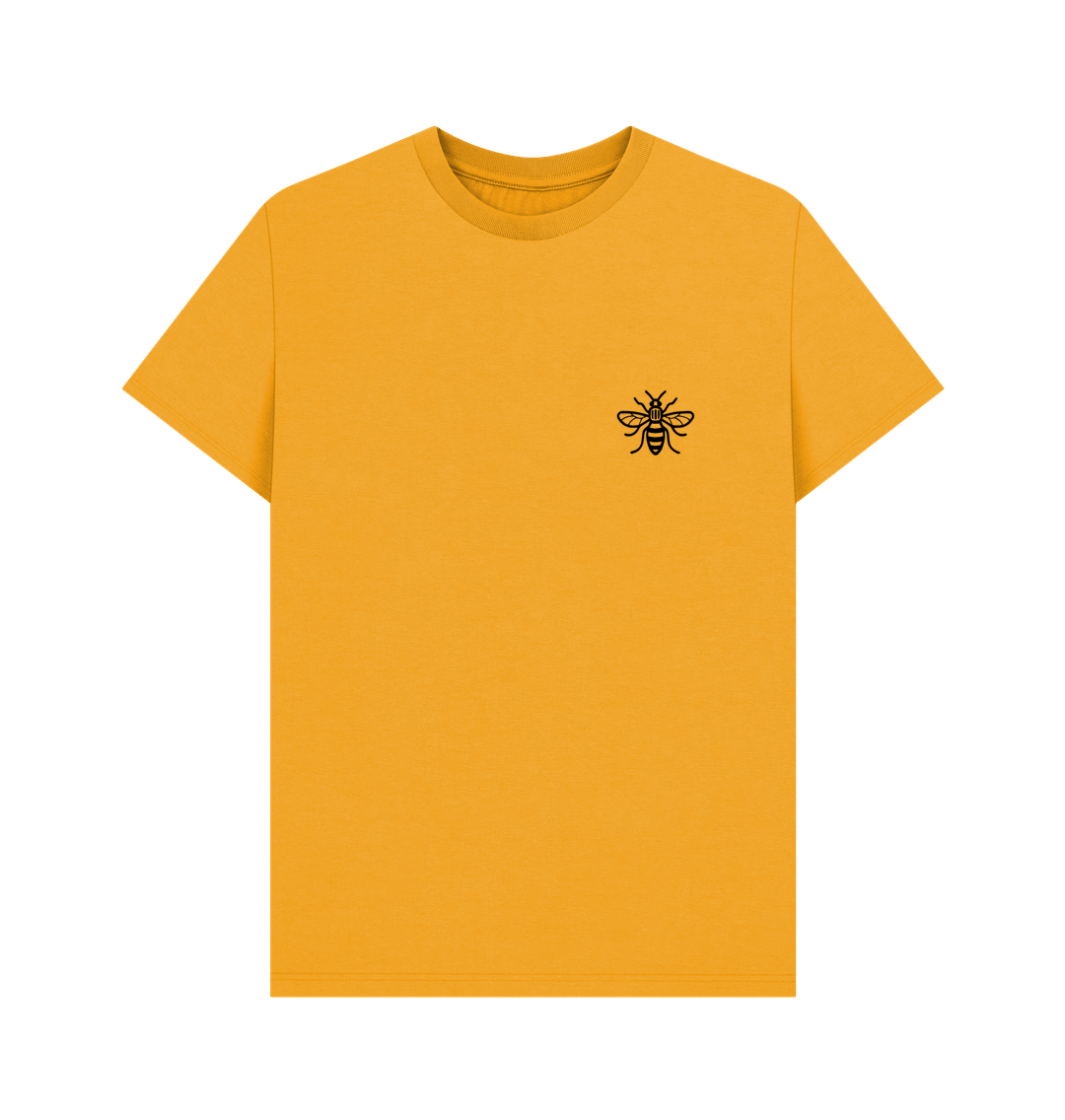 Mustard Manchester Bee Front Logo