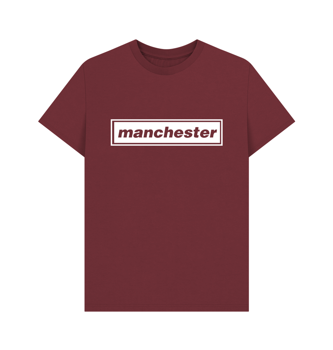 Red Wine Oasis Inspired Manchester Logo