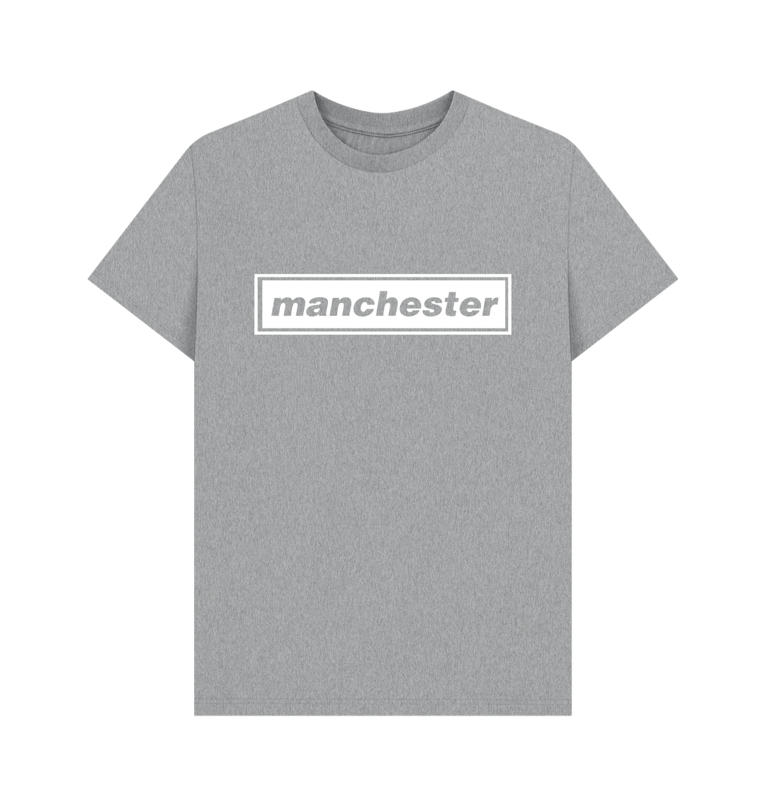 Athletic Grey Oasis Inspired Manchester Logo