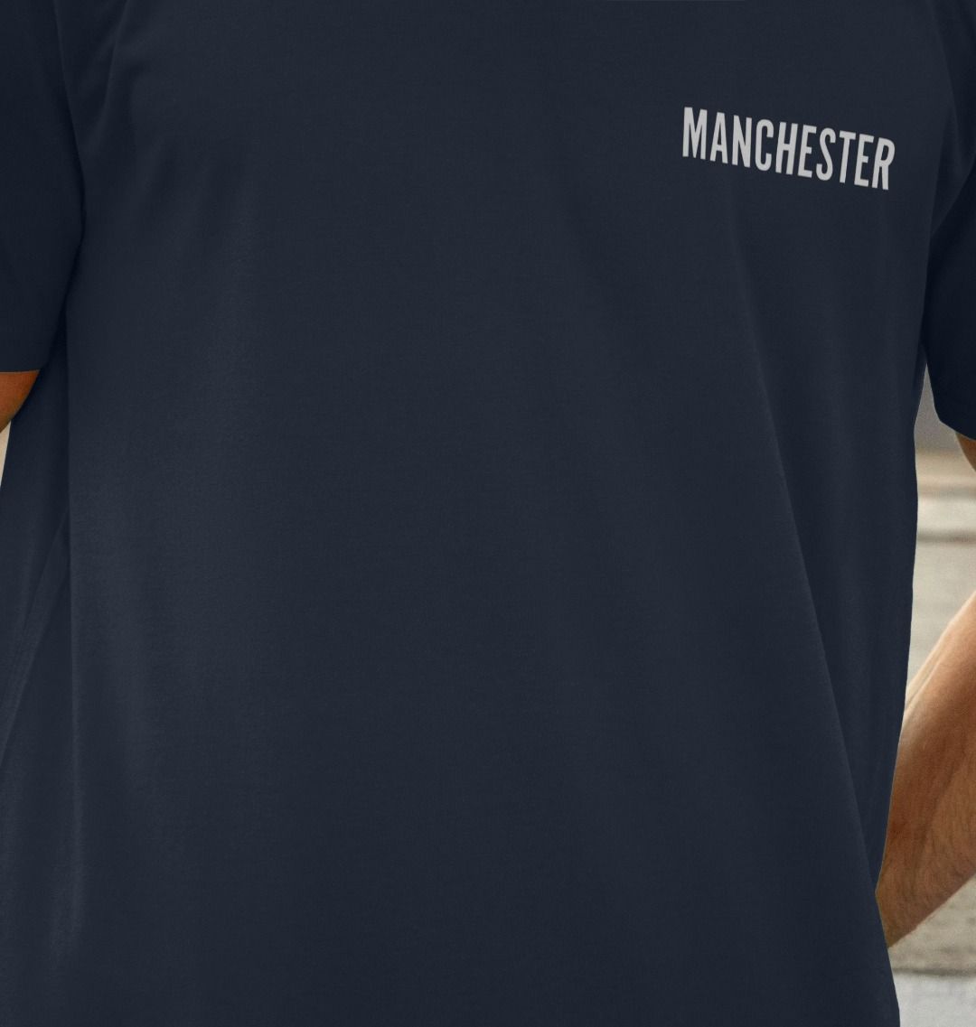 Mens 'Manchester' T-Shirt with Co-Ordinates