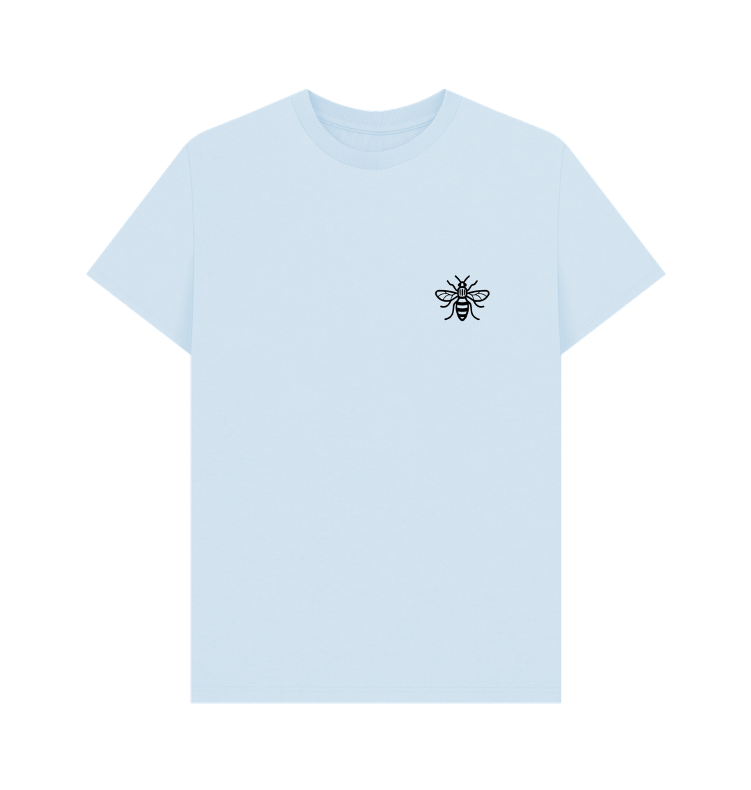 Sky Blue Manchester Bee Front Logo
