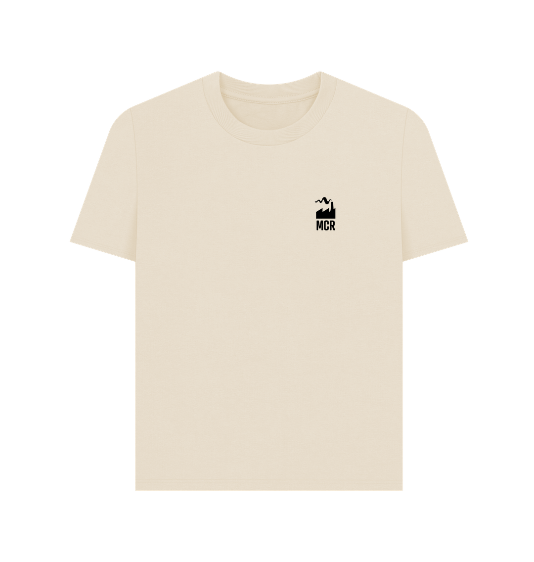 Oat Ladies Manchester Mill T-Shirt Small Front Logo