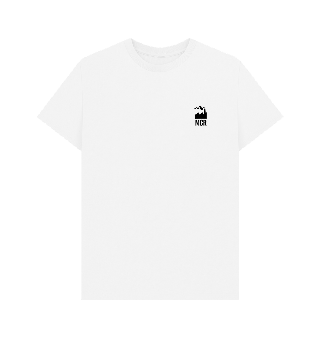 White Manchester Mill Mens T-Shirt