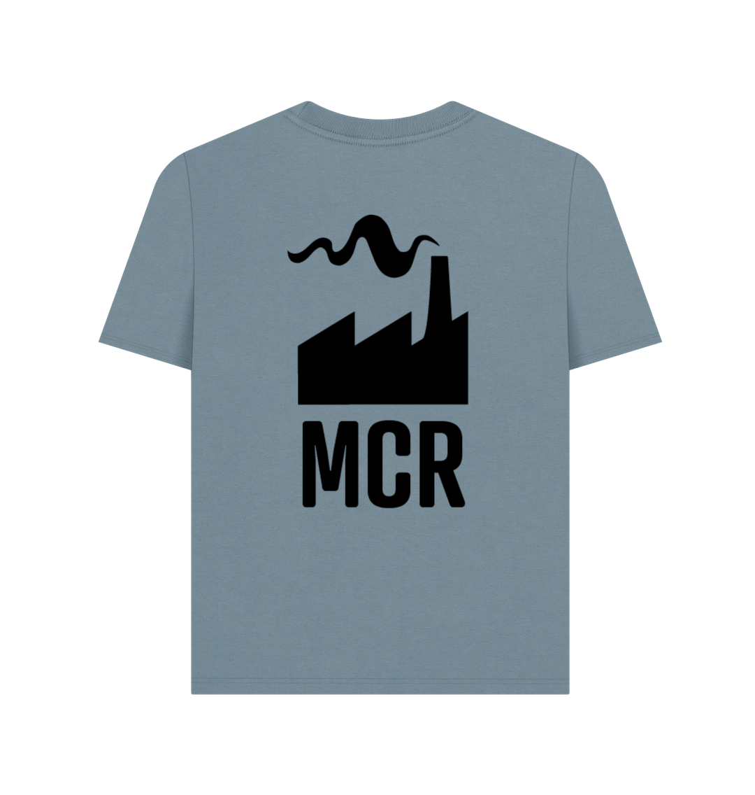 Ladies Manchester Mill T-Shirt Small Front Logo