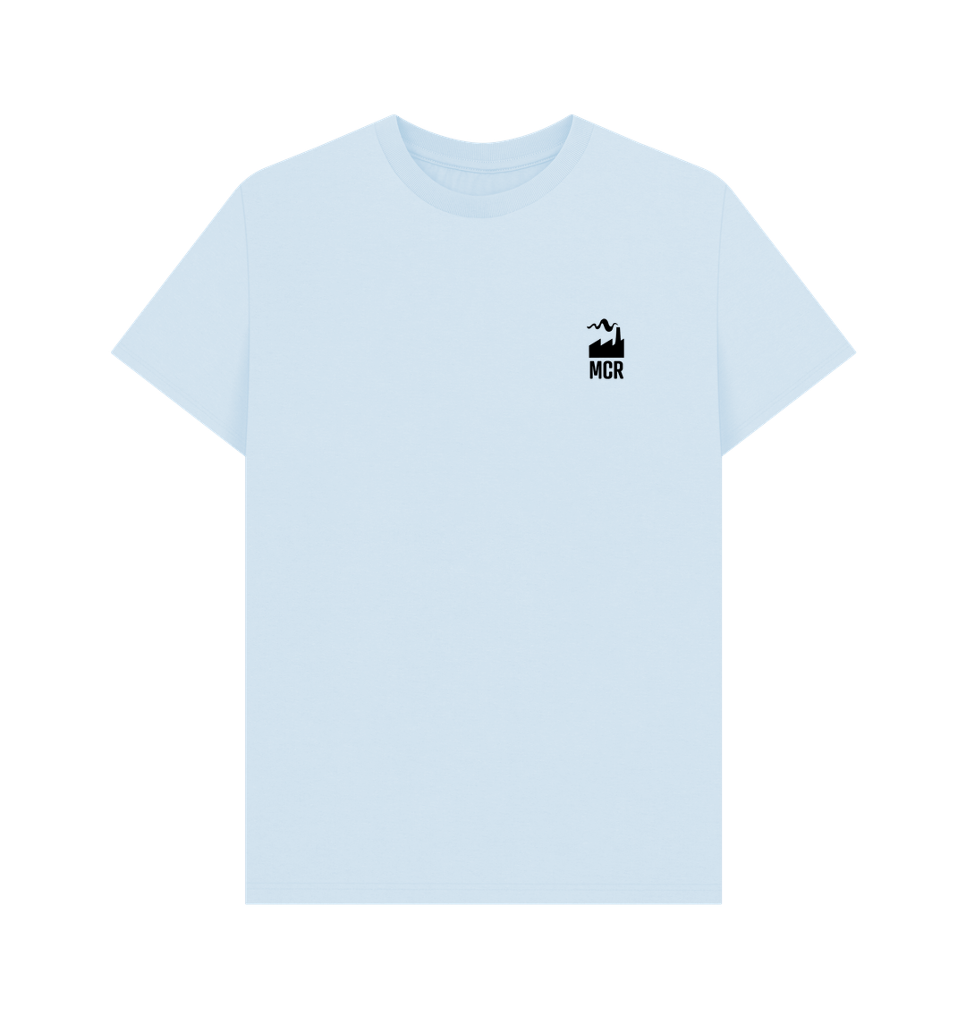 Sky Blue Manchester Mill Mens T-Shirt