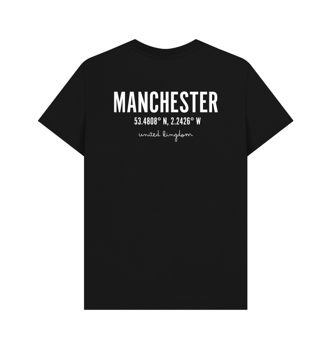 Mens 'Manchester' T-Shirt with Co-Ordinates