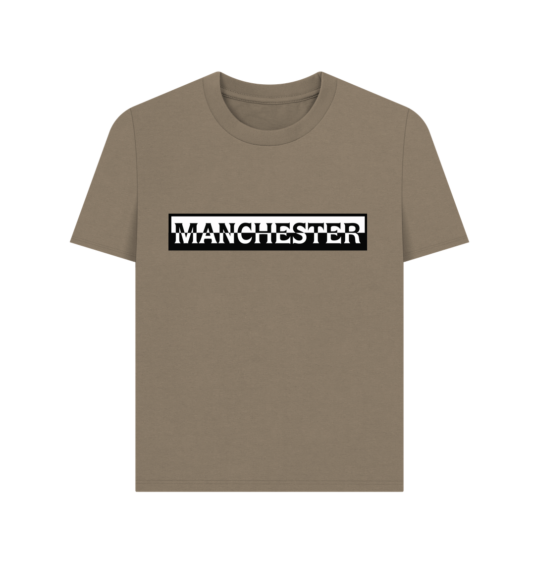 Willow Ladies Monochrome Manchester Logo T-Shirt