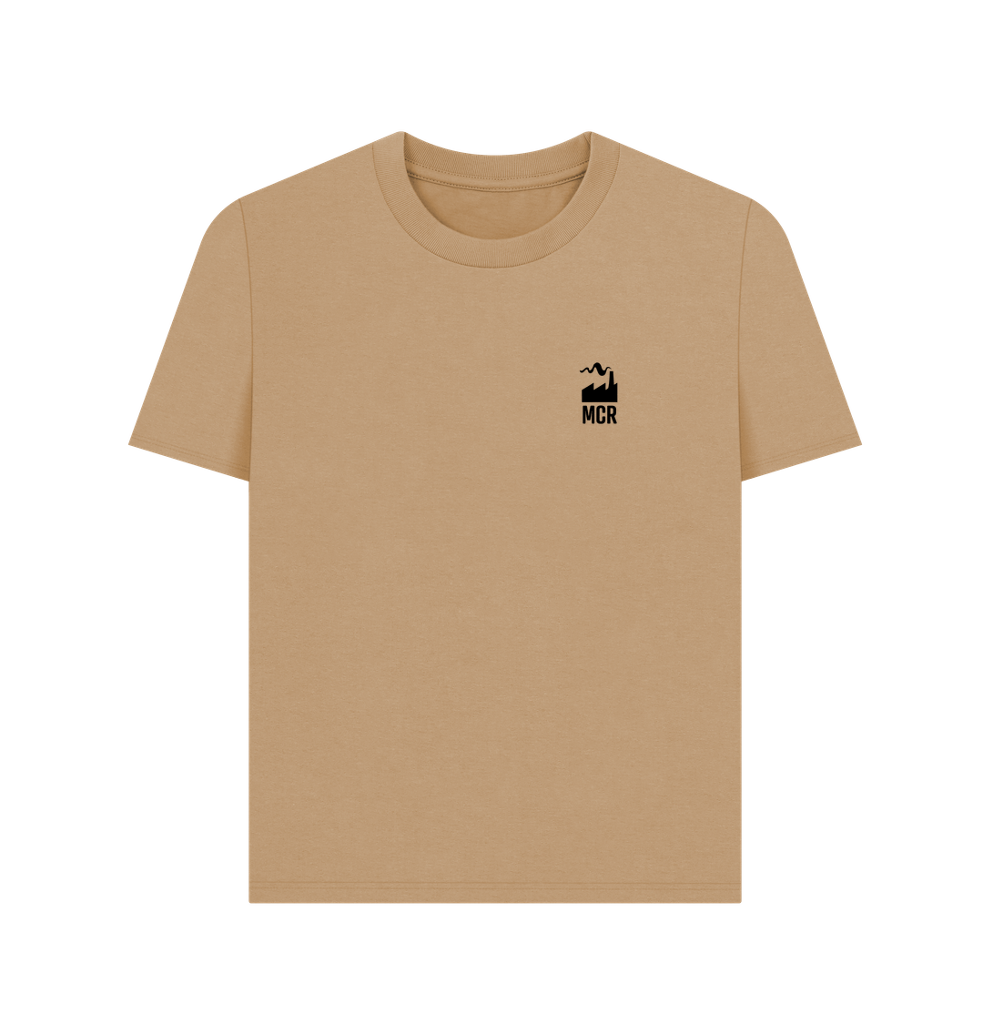 Sand Ladies Manchester Mill T-Shirt Small Front Logo