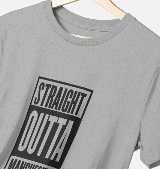 Straight Outta Manchester - Logo T-Shirt