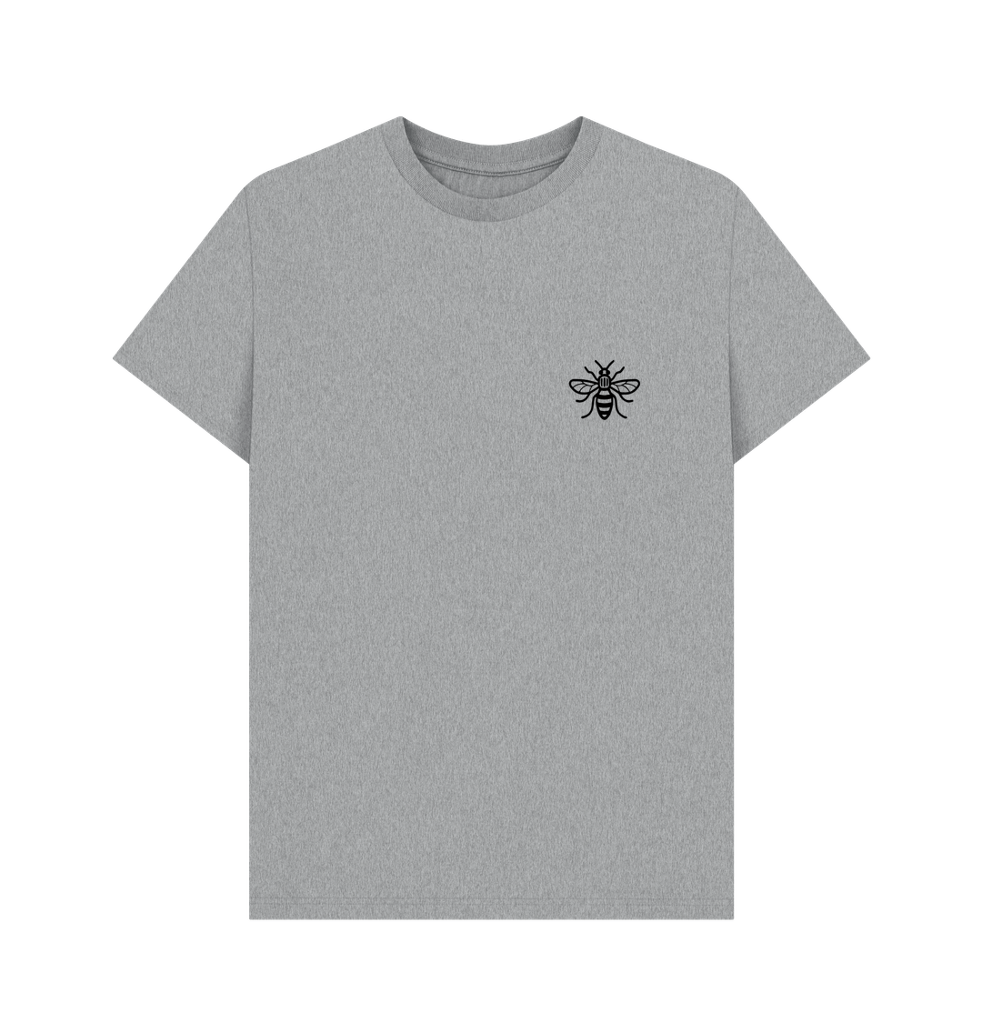 Athletic Grey Manchester Bee Front Logo