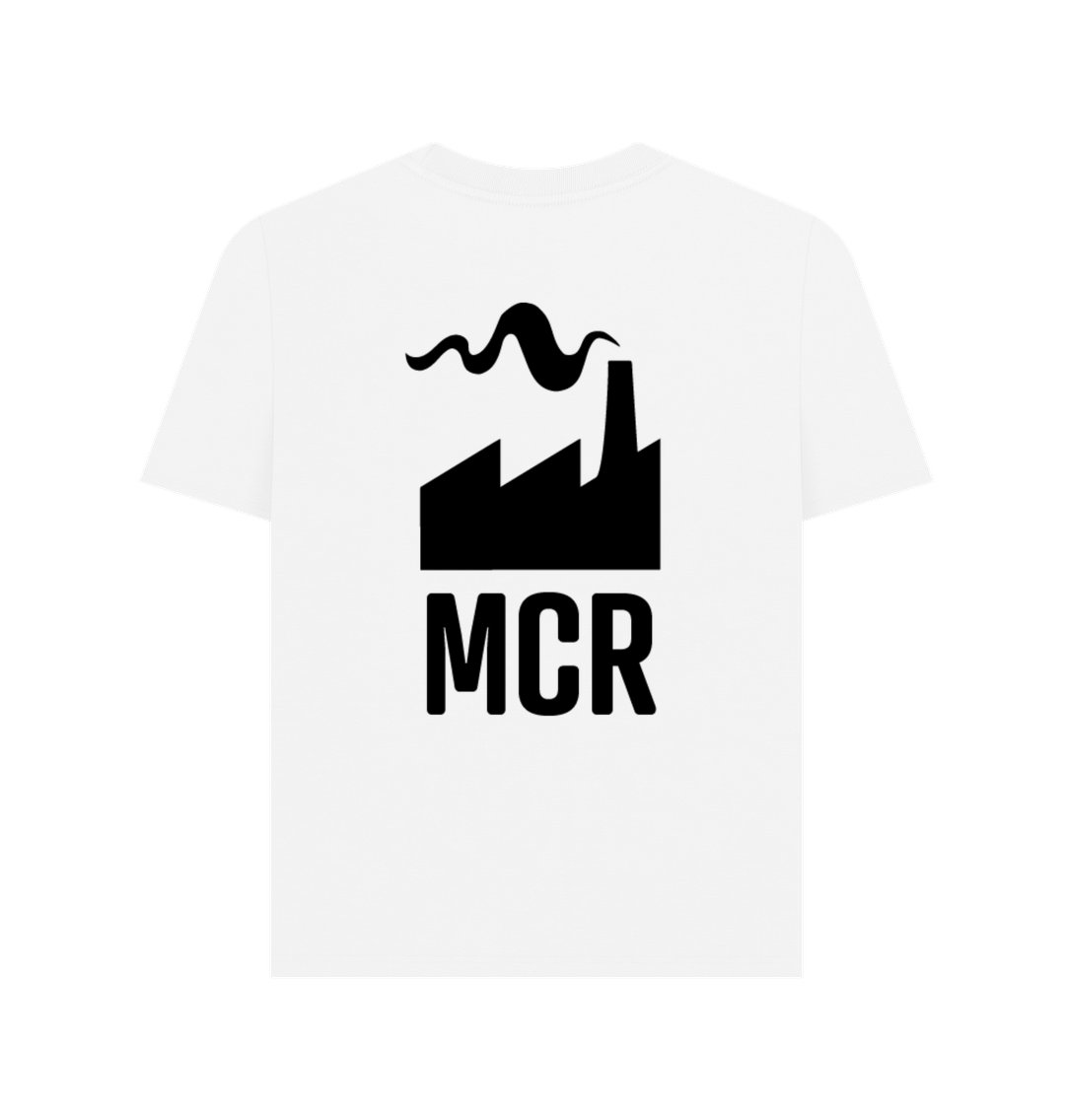 Ladies Manchester Mill T-Shirt Small Front Logo