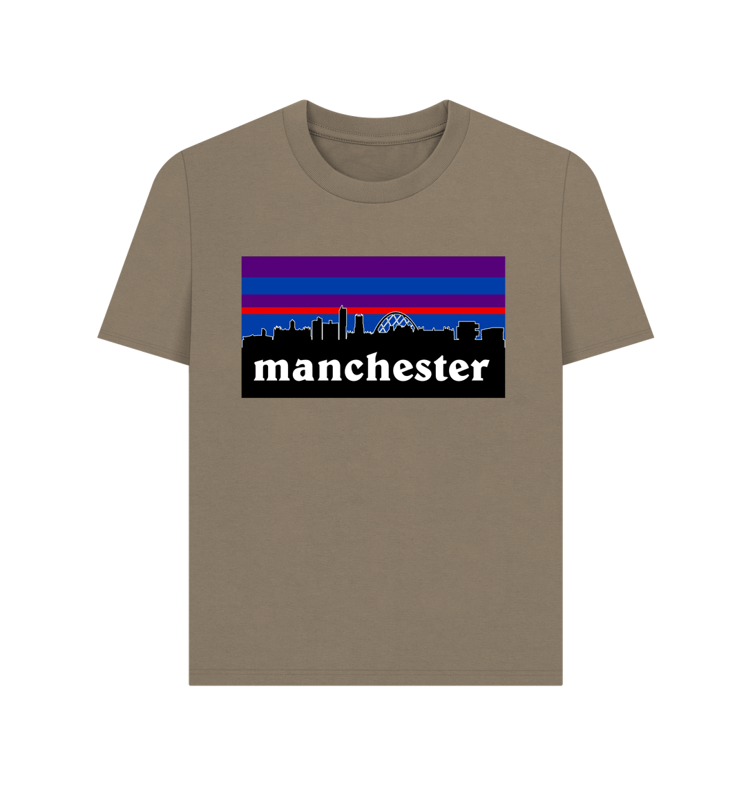 Willow Ladies Manchester Logo and Skyline T-Shirt