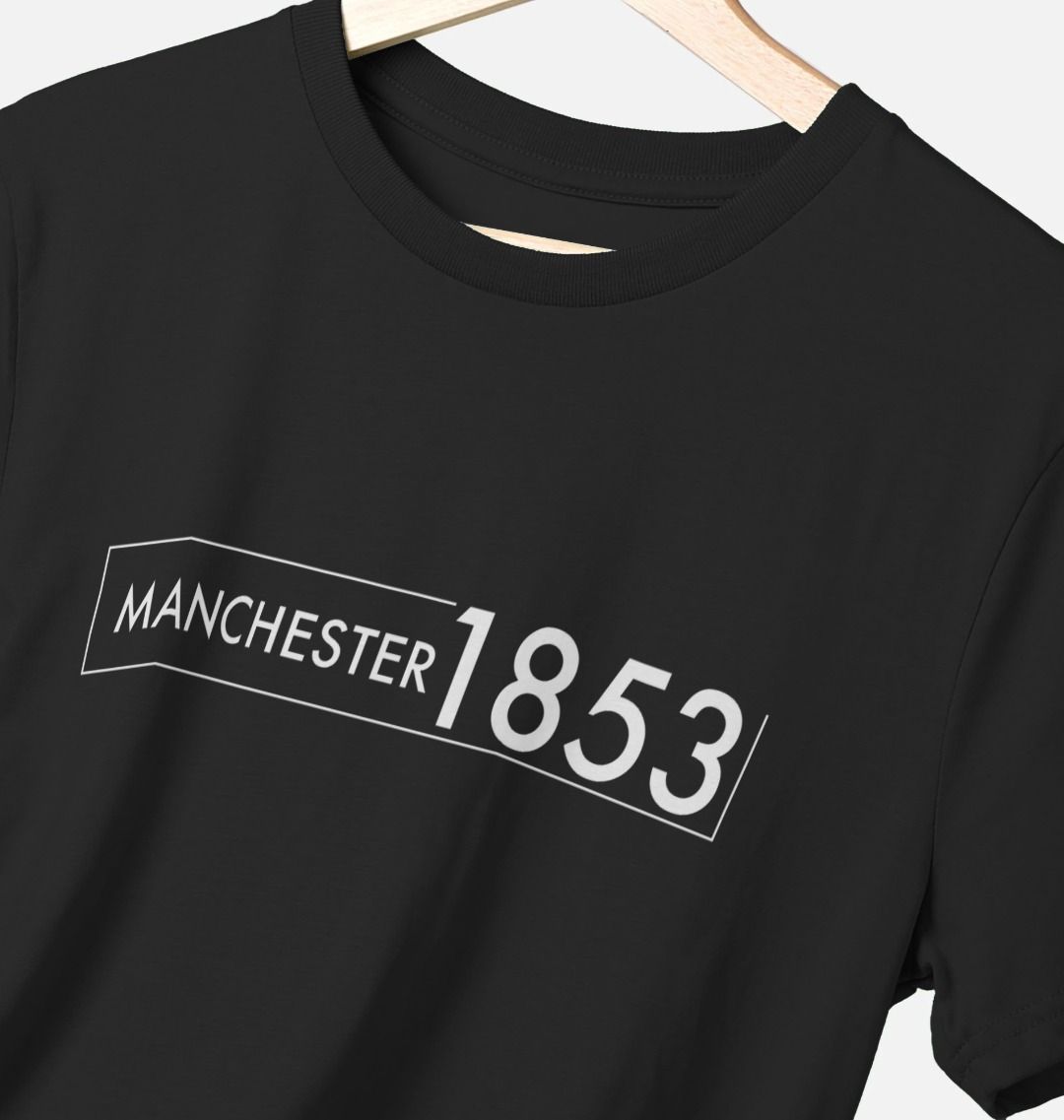 Mens 'FAC' Inspired Logo Taking Manchester as a City Incorporation Year