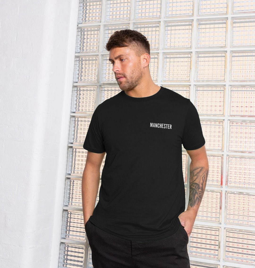 Mens 'Manchester' T-Shirt with Co-Ordinates